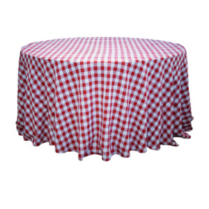Polyester Checker Tablecloth